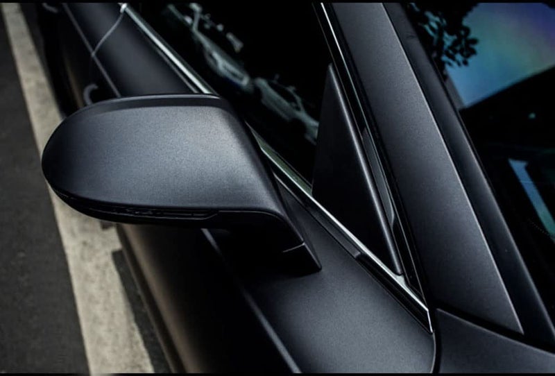 LZLRUN Frosted Matte Black Vinyl Wrap Roll Air Release Sticker Sheet Film DIY Decal Car Auto Vehicle Morotcycle Self Adhesive - 1ft x 3.5ft - Image 5